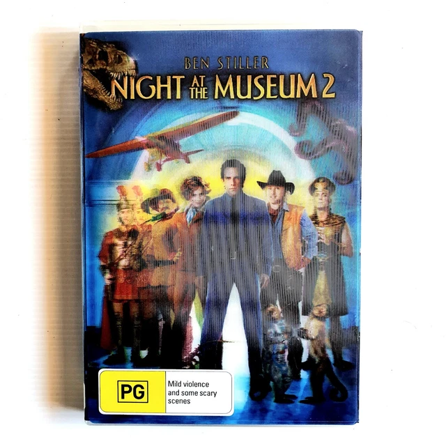 NIGHT AT THE Museum 2 DVD 2009 Comedy, Ben Stiller, Robin Williams ...