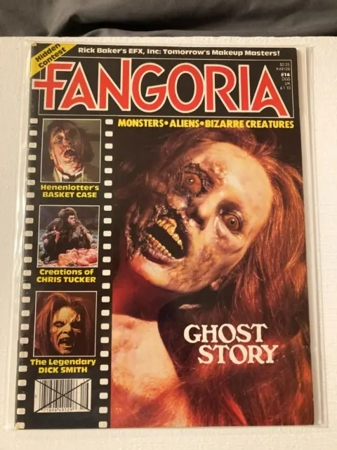 Fangoria Magazine  #16 Ghost Story Basket Case Rick Baker