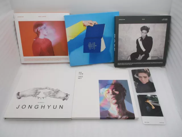 Jonghyun 5CDs la Collection: Story Op.1, Op.2 She Est, Poet, Base W/2