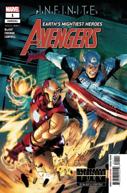 AVENGERS Annual #1 Federico Vicentini Variant Cover Marvel Comics August 2021