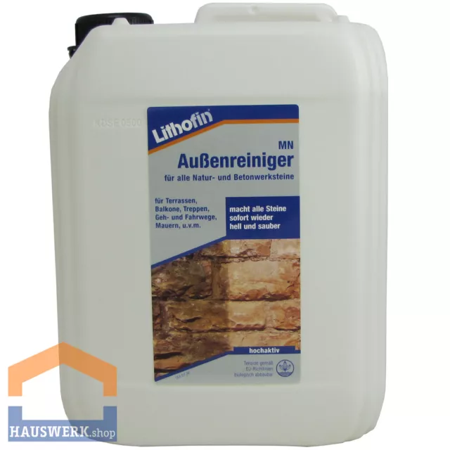 Lithofin MN Außenreiniger 10 Liter Kanister / Steinreiniger / Terrassenreiniger