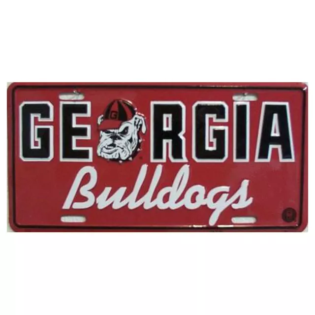 Wincraft Georgia Bulldogs College Football Playoff 2022 National Champions Team Logo Laser Cut License Plate Frame