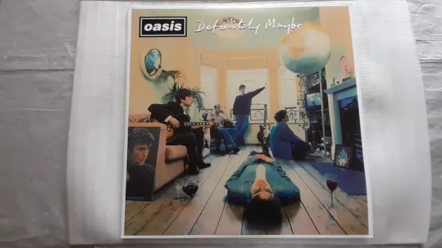 Oasis       "Definitely Maybe"      Double Vinyl Lp Records