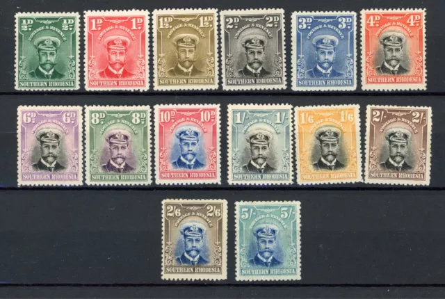 southern Rhodesia 1924 defin set fresh MH