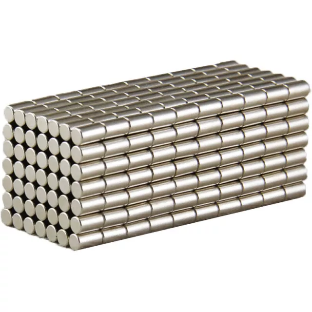 5-100Pcs Super Strong Cylinder Round Magnets 5 x 10mm Rare Earth Neodymium N52