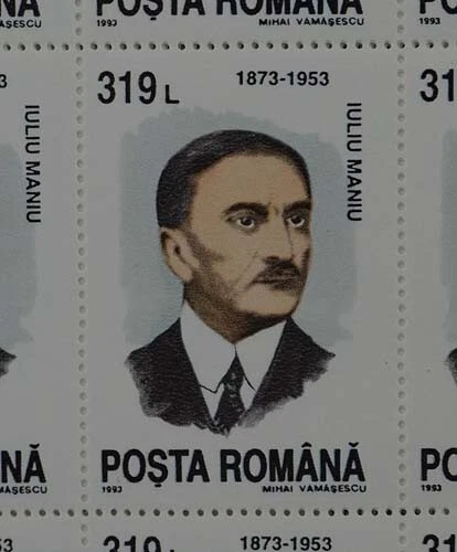 1993 Rumänien; 400 Serien Persönlichkeiten, **/MNH, MiNr. 4924/29, ME 1200,- 2