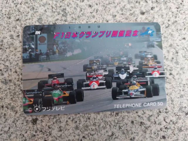 1 Japan PHONE CARD - CARS - Auto -FORMULA ONE - Ayrton Senna - RR -