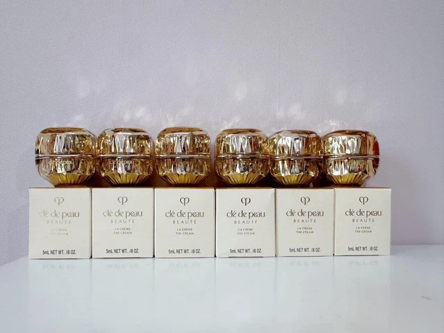 LOT OF 5 Cle de Peau La Creme The Cream 2ml Each New 2mlx5