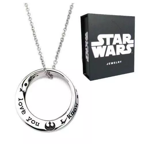 Star Wars I Love You I Know Mobius Necklace by SalesOne Studios