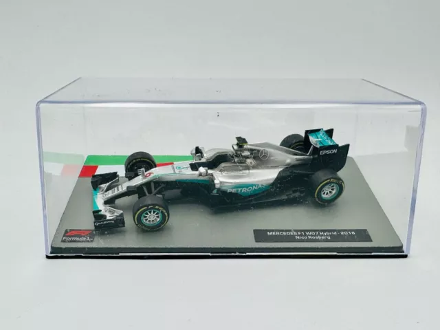 1:43 2016 Nico Rosberg -- World Champion -- Mercedes W07 Hybrid -- Atlas F1