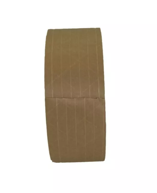 Water Activated Reinforced Kraft Paper Gummed Tape 2.75" x 450 feet 3