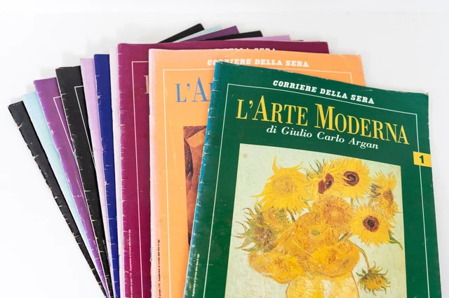 L'ARTE MODERNA CORRIERE della Sera, Collezione 11 Fascicoli Giulio