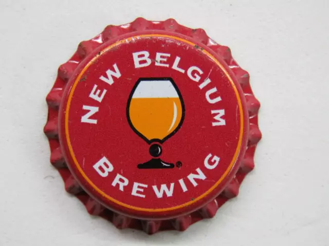 Bottiglia di Birra Corona Tappo ~ Nuovo Belgio Brewery ~Calice Design~ Colorado