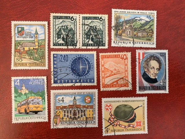 Briefmarken, Österreich kleines lot 5, Siehe Foto