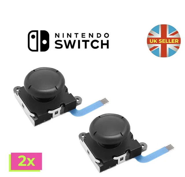2X NINTENDO SWITCH JoyCon Analog Joystick Thumb Stick Replacement