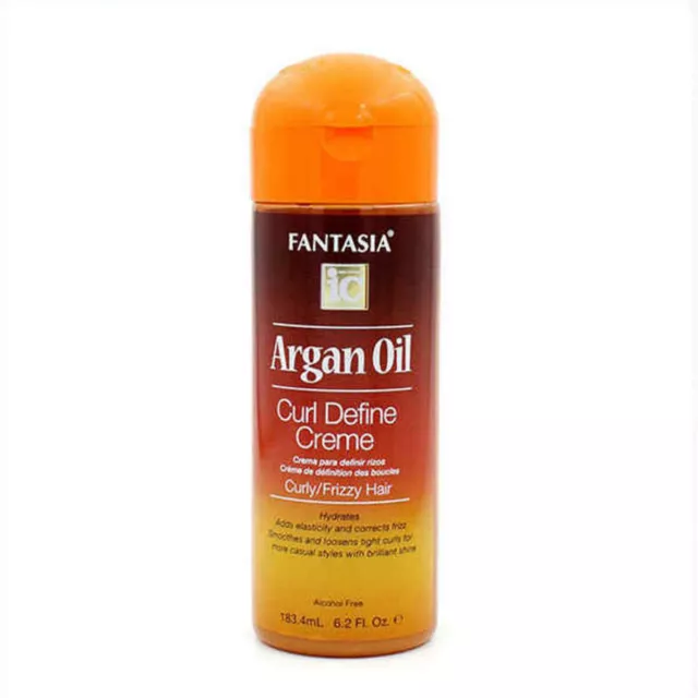 Crème stylisant Fantasia IC Argan Oil Curl Cheveux bouclés [183 ml]