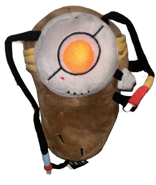 Think Geek Portal 2 PotatOS GLaDOS Light Up Talking Potato 9” Plush Valve