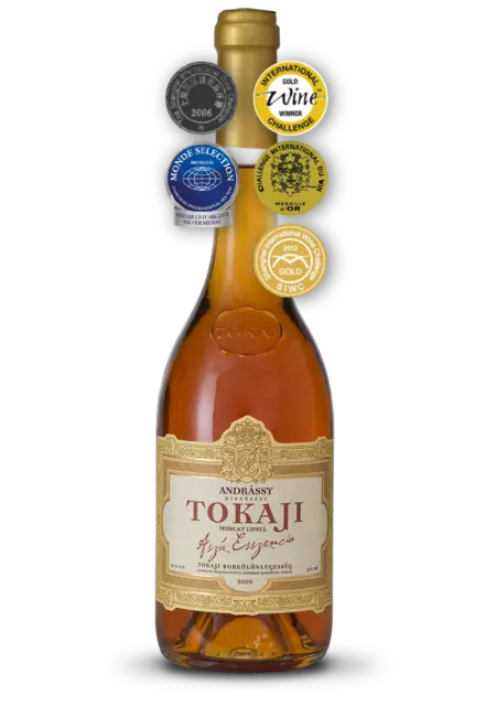 AKTION! 12 Flaschen Tokaji Muscat Lunel Aszu Eszencia, 2000, 0,5L, Andrassy