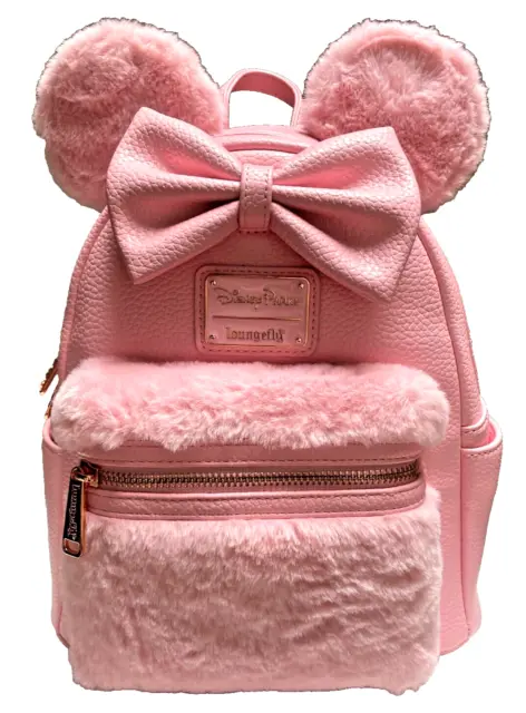 Loungefly Mini Sac À Dos Minnie Mouse Piglet Pink Rose Disney Backpack 2023