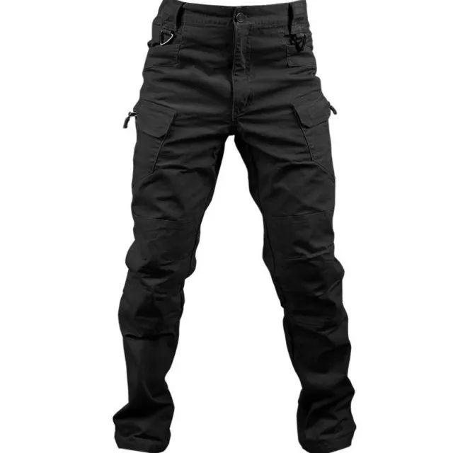 Cargo pants Men Tactical Work Pants Combat Outdoor Waterproof Hiking Trousers US