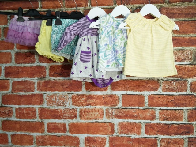 Pacchetto Bambina Età 3-6 Mesi Next Gap Ecc Pantaloncini Tutu Abito T-Shirt 68Cm