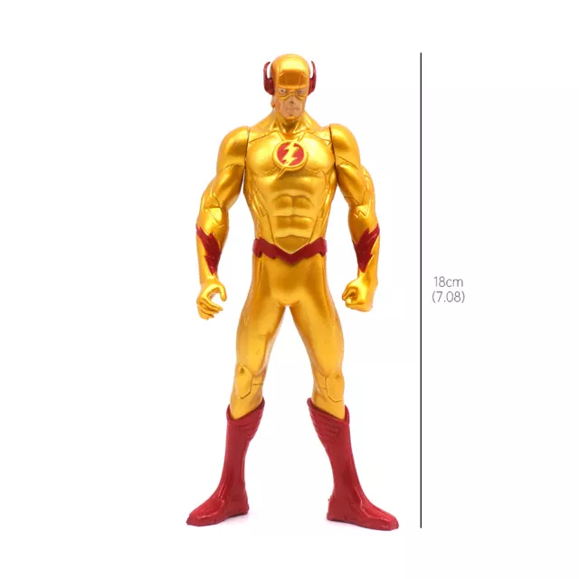 The Flash Justice League DC Comics Action Figure Red/Golden 18cm Toy Kids Gift 3