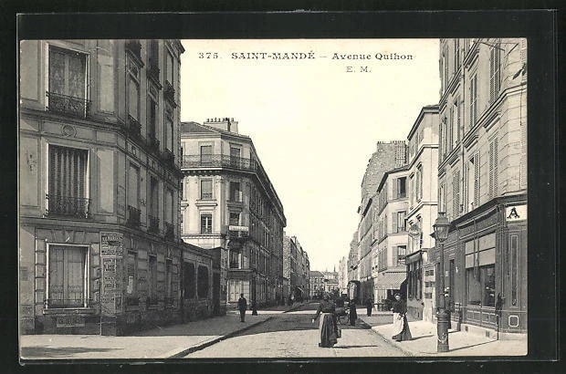 CPA Saint-Mande, Avenue Quihon
