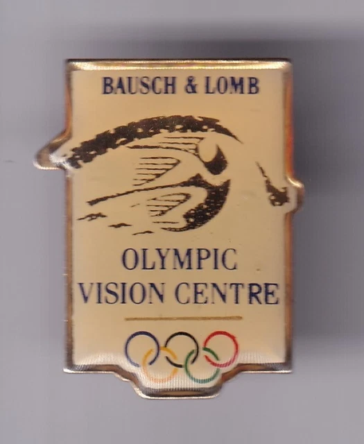 Jeux Olympiques - Pin' S Sports J.O ALBERTVILLE 92 Avec Sponsor Bausch Lomb Worldwide Sponsor 1992 Voir Description 2117296368