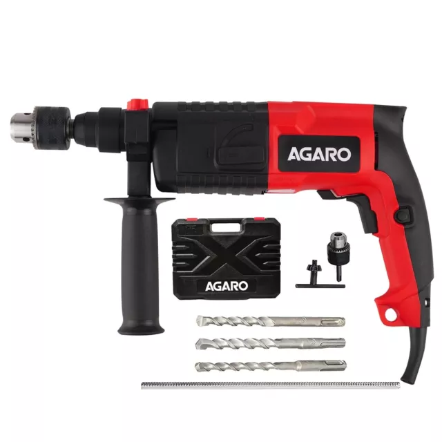 AGARO HD5271, 500W, Rotary Hammer Electric Drill Machine, 850RPM - Free Shipping