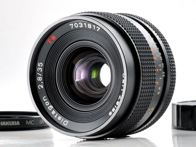 CONTAX 35 mm f/2,8 MMJ Carl Zeiss Distagon T* MF Objektiv aus Japan [Near Mint]