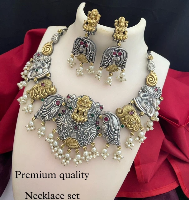Indian Jewelry New Bollywood Bridal Style Trendy Necklace Fashion Set MA 393