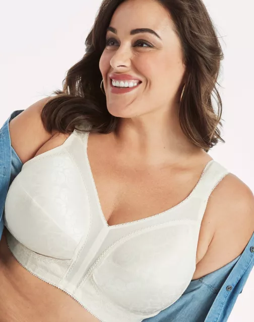 Playtex 18 Hour Sensational Support Wire free Bra Cups Womens Comfort  Cushion
