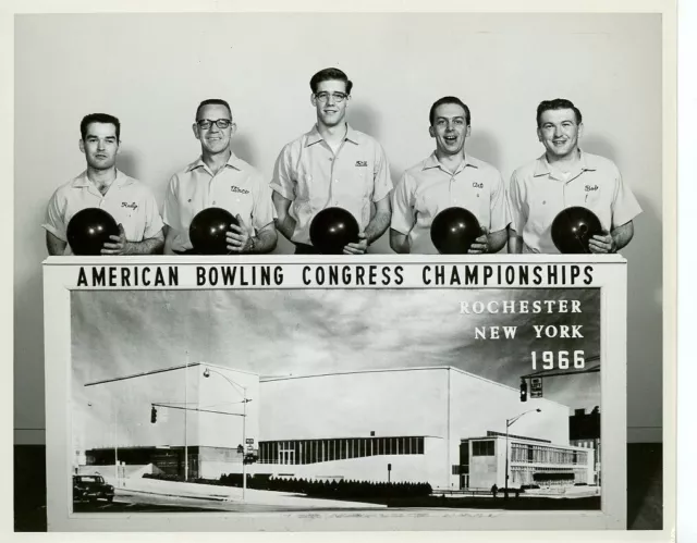 AMERICAN BOWLING CONGRESS CHAMPIONSHIPS 1966 8 x 10 Photo ROCHESTER, NY vv