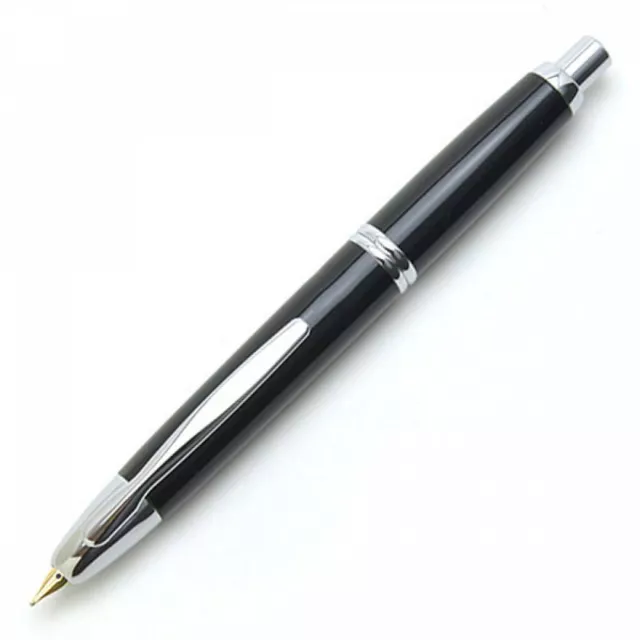 Pilot NAMIKI Vanishing Point Capless BK F nib fountain pen