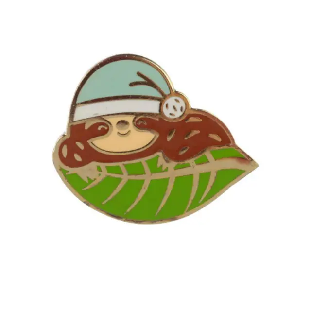 Sleepy Sloth Enamel Lapel Pin Badge/Brooch Cute Kitsch Kawaii Gift BNWT/NEW