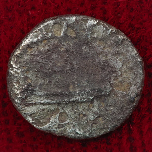 ANCIENT COIN SAMARIA Phoenician Galley Persian King Lion Silver Obol 