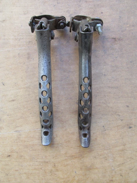 Paire De Leviers De Freins Vintage Pour Vélo Randonneuse - Fabrication Française