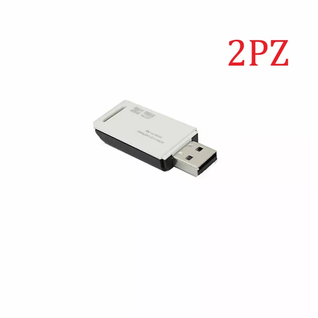 2PZ LETTORE ADATTATORE Scheda Di Memoria SD TF Micro USB OTC 2 In 1 Per Computer EUR 4,99 - IT