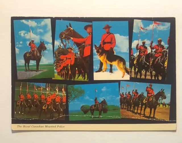 Postcard -Canada, The Royal Canadian Mounted Police