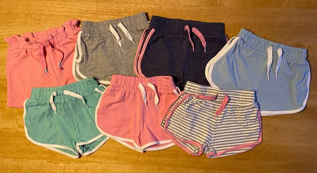 Pacchetto di 7 pantaloncini da ragazza età 2-3 anni