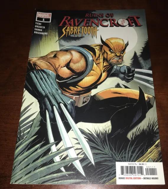 Ruins Of Ravencroft Sabretooth #1 (9.6-9.8) Marvel Comics/1St Print/Wolverine