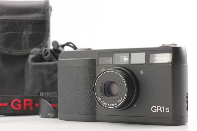 [Near MINT] LCD Works Ricoh GR1s Black Point & Shoot 35mm Film Camera From JAPAN