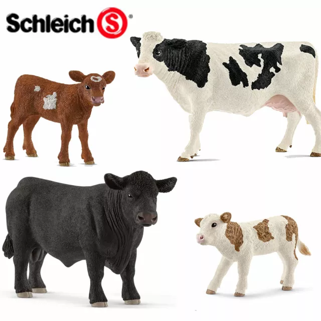 SCHLEICH World of Nature Farm CATTLE - Choose for 16 different Cows all with Tag