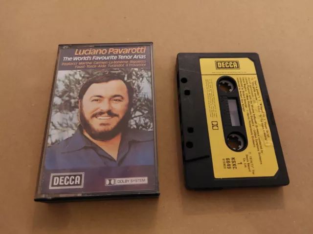 Luciano Pavarotti * The Worlds 'S Favourite Tenor Arias * Decca Cassette 1975