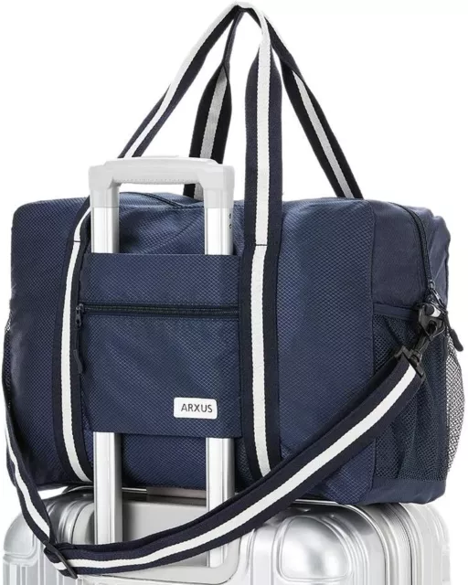 Travel Lightweight Waterproof Foldable Storage Carry Luggage Duffle Bag-Arxus