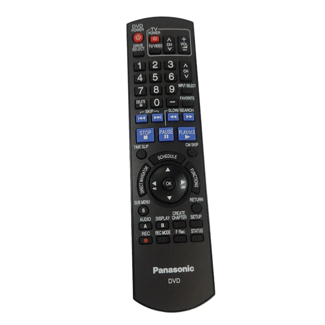 Panasonic N2QAYB000196 Remote TV DVD Player Authentic Genuine Original OEM *READ