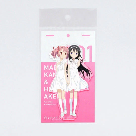Puella Magi Madoka Magica Official Acrylic Ornament Shikame Madoka Akemi Homura