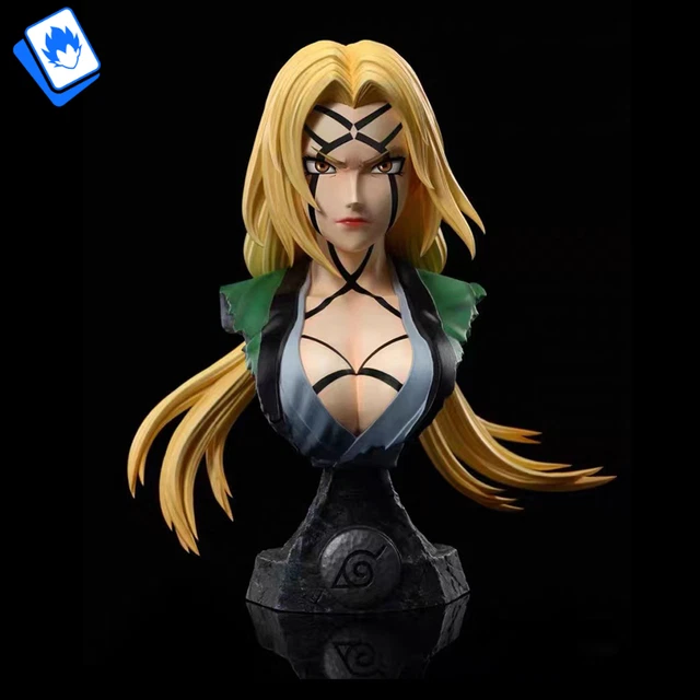 Action Figure Naruto Tsunade Senju Bust 15cm STATUA DA COLLEZIONE Anime