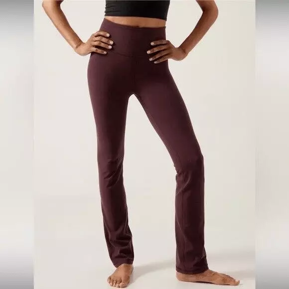ATHLETA Elation Flare Pant Size MT Medium Tall Black #981683 Yoga Workout