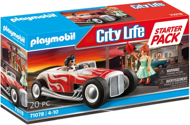 Playmobil City Life : Voiture de rallye - Jeux et jouets Playmobil - Avenue des Jeux